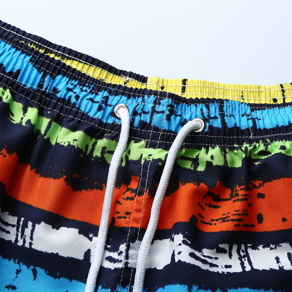 Vacation Quick Drying Casual Shorts Men 2019 Summer Mens Shorts Boxers Male Swimwear Loose Elastic Waist Breathable Beach Shorts Vacation Quick Drying Casual Shorts Men 2019 Summer Mens Shorts Boxers Male Swimwear Loose Elastic Waist Breathable Beach Shorts