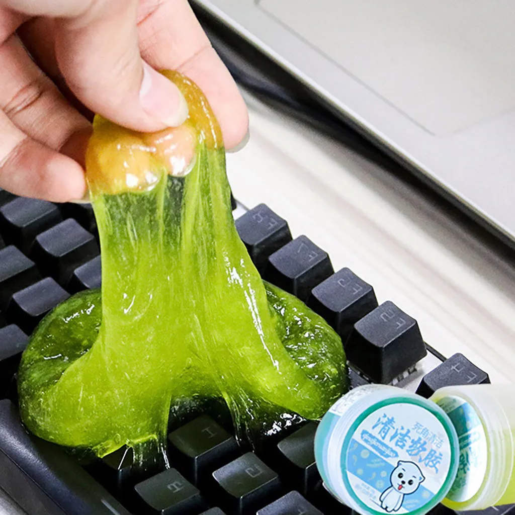 

Toilet Cleaner Powerful Cleaning Glue Car Multifunction Cleaning Soft Rubber Detailing Supplies Cleaner Gap Sticky Dust