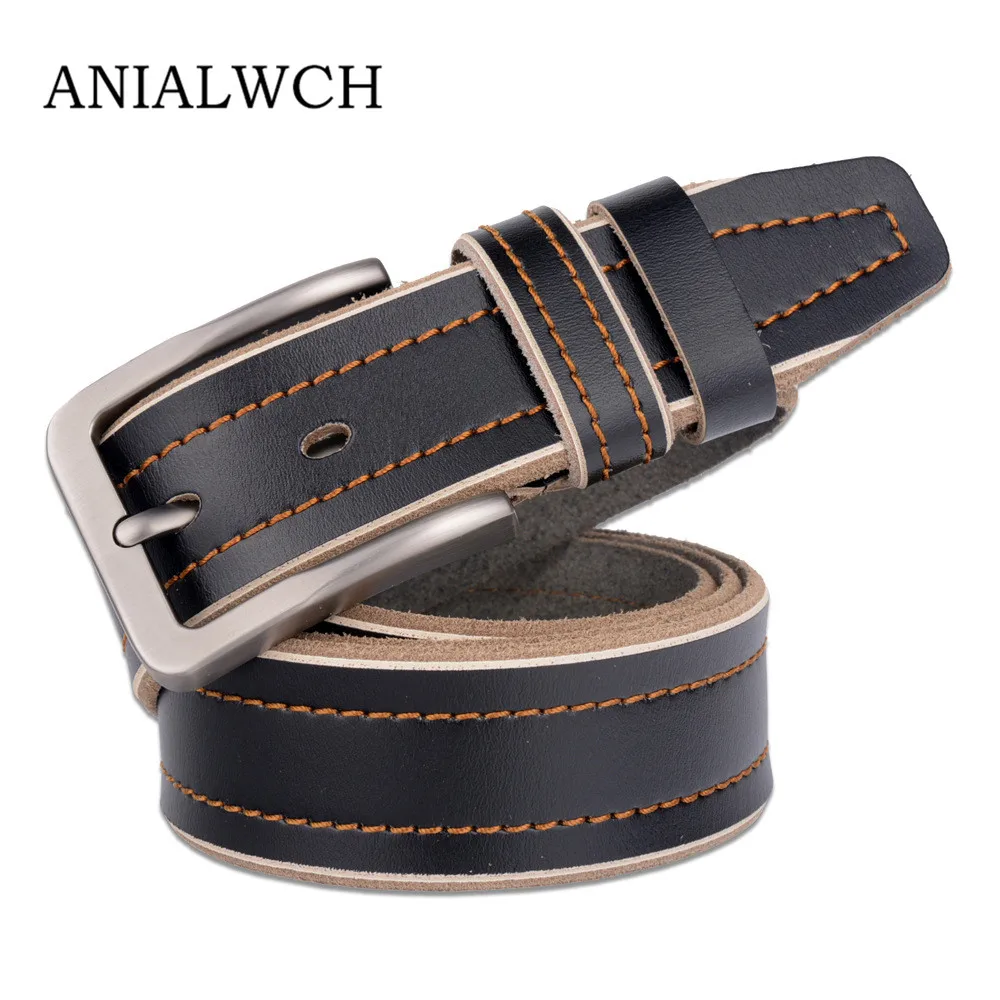 2019 Hot Sale Fashion Route Designer Belts Men High Quality Man Genuine Leather Belt Jeans ...