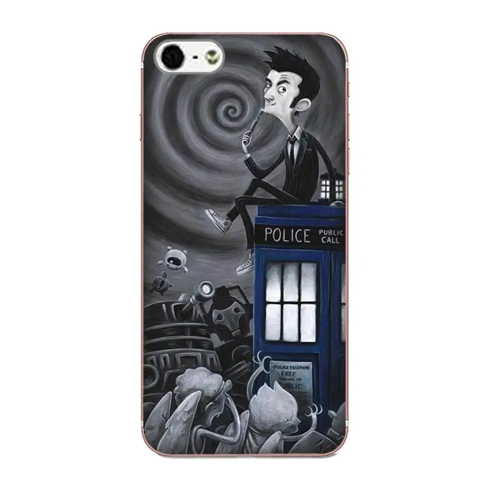 Высококачественная мягкая задняя панель Doctor Who для Xiaomi Redmi Note 2 3 3S 4 4A 4X 5 5A 6 6A Pro