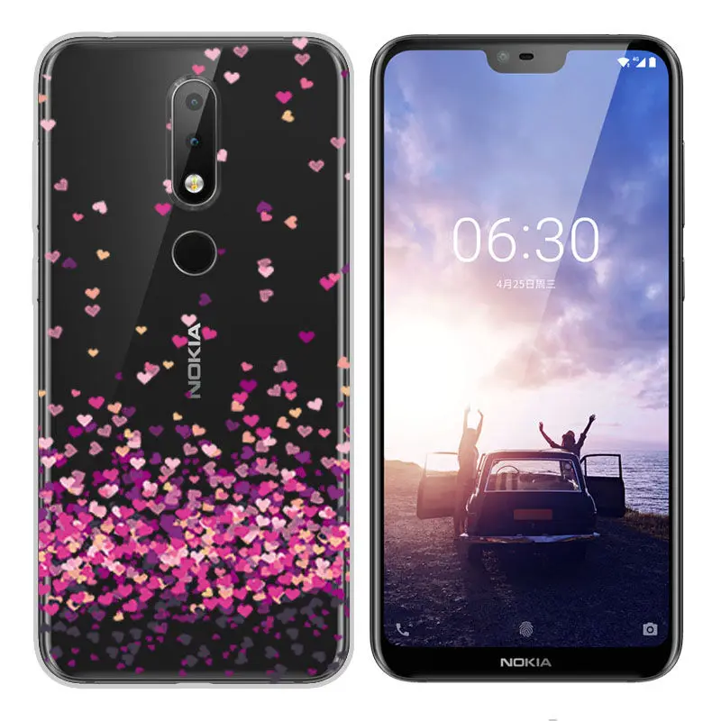 Arvin Soft TPU Case for Nokia 2 3 5 6 7 2017 Painted Cover for Nokia X6 2018 Nokia 6 2018 7 8 3.1 6.1 Protective Silicone Case  (7)
