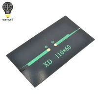 Panneau solaire électronique intelligent, chargeur de téléphone portable, jouet léger domestique, bricolage, 1W, 5V 4