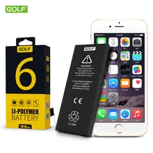 

GOLF Original Battery For iPhone 4S 5 5S 5C 6 6S 7 Plus High Quality Mobile Phone Built-In Li-ion Batteries With Machine Tools