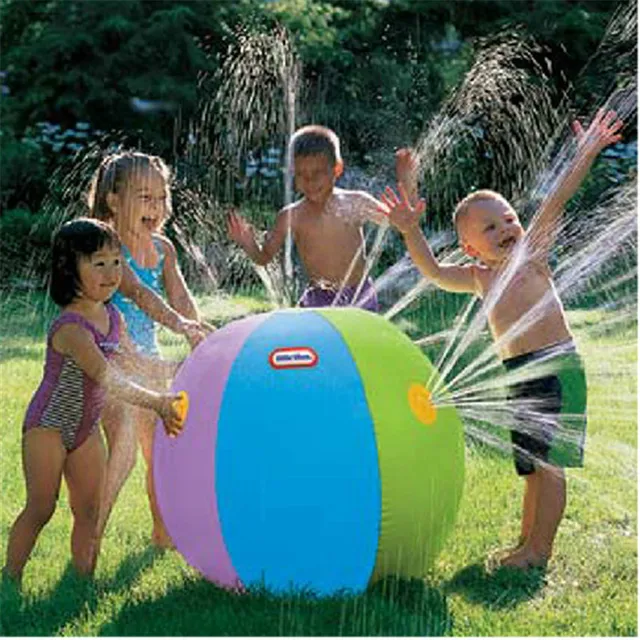 Us 2747 1 Pz 75 Cm Di Estate Per Bambini Esterna Del Prato Inglese Di Nuoto Spiaggia Gonfiabile Fontana Di Acqua Palla Giocattolo In 1 Pz 75 Cm Di
