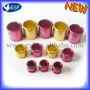 

free shipping Aluminium Pigeon Ring bird ring any letters printing on rings