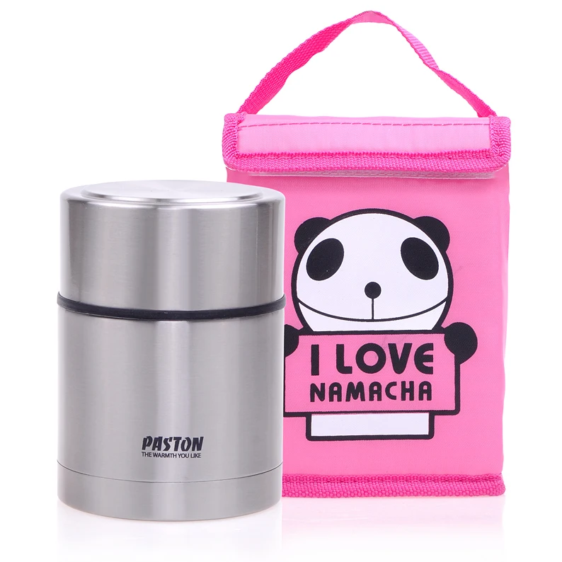 Stainless Steel Thermos Lunch Box Kids School Picnic Food Container