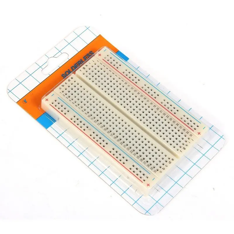 PCB тестовая мини-макетная доска для хлеба 400 контактов 8,5x5,5 см Новинка 8,5*5,5 см