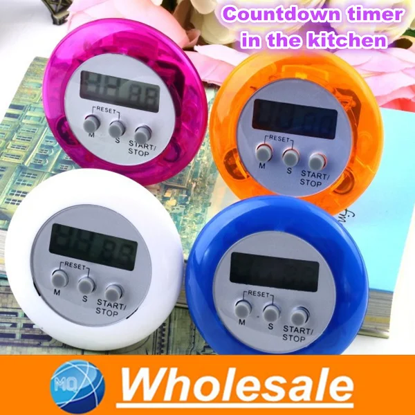 Precision round the kitchen countdown timer, electronic timer, alarm