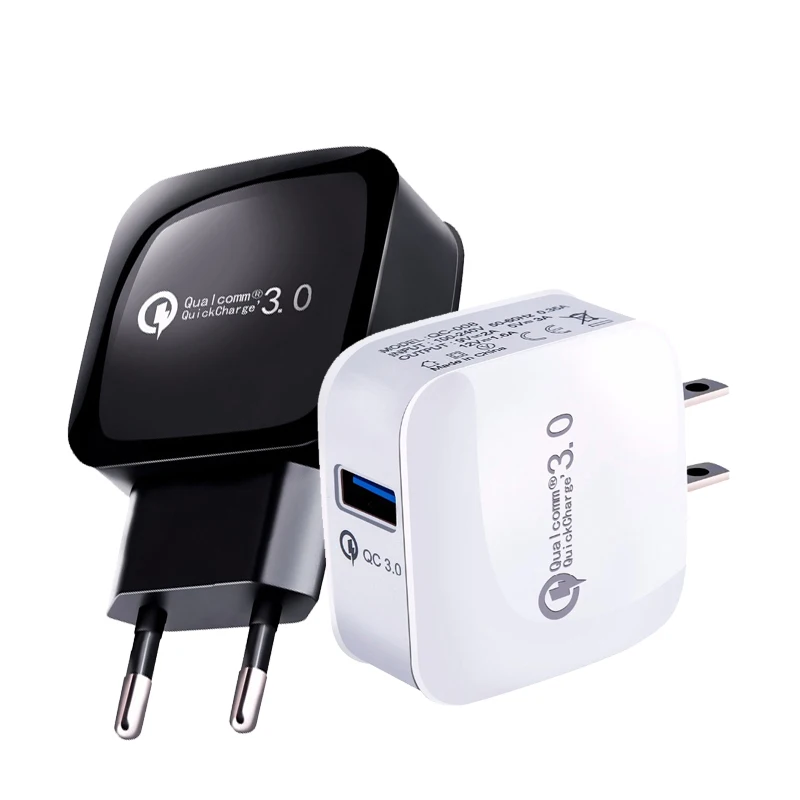 Quick Charge 3 0 Mobile Phone USB Charger for iPhone Huawei Xiaomi Samsung Galaxy S7 S8