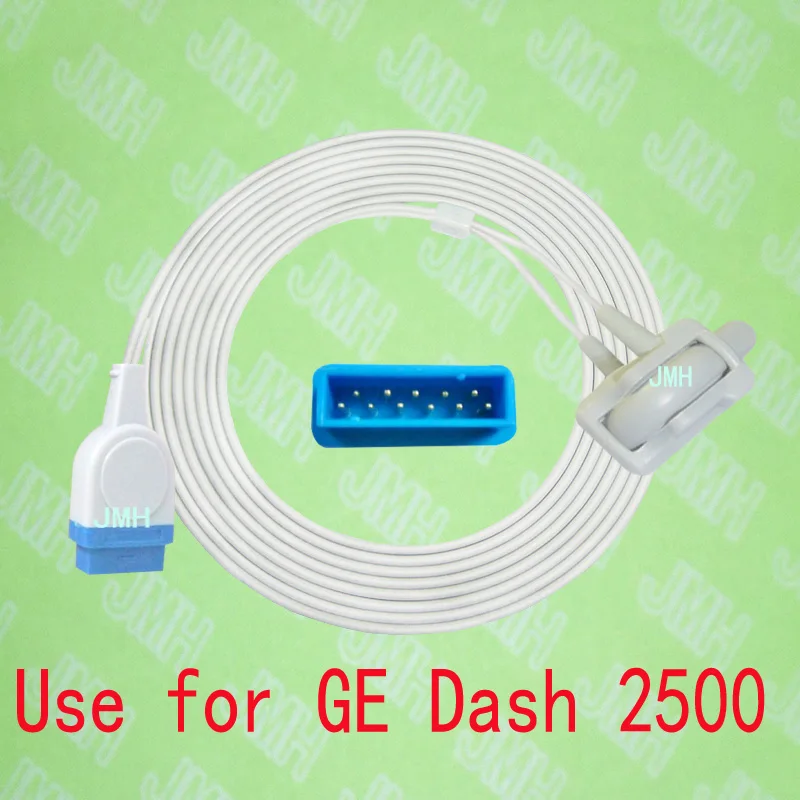 

Compatible with GE Dash 2500 model Pulse Oximeter monitor , Neonate silicone wrap spo2 sensor.11PIN,with OXIMAX TECH.