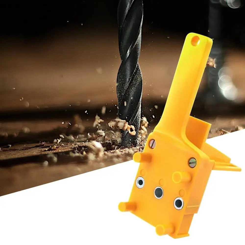 

Pocket 6/8/10mm Woodworking Hole Doweling Jig Kit Hole Locator Drill Guide Drilling Hole Tools DIY Carpenter Tools