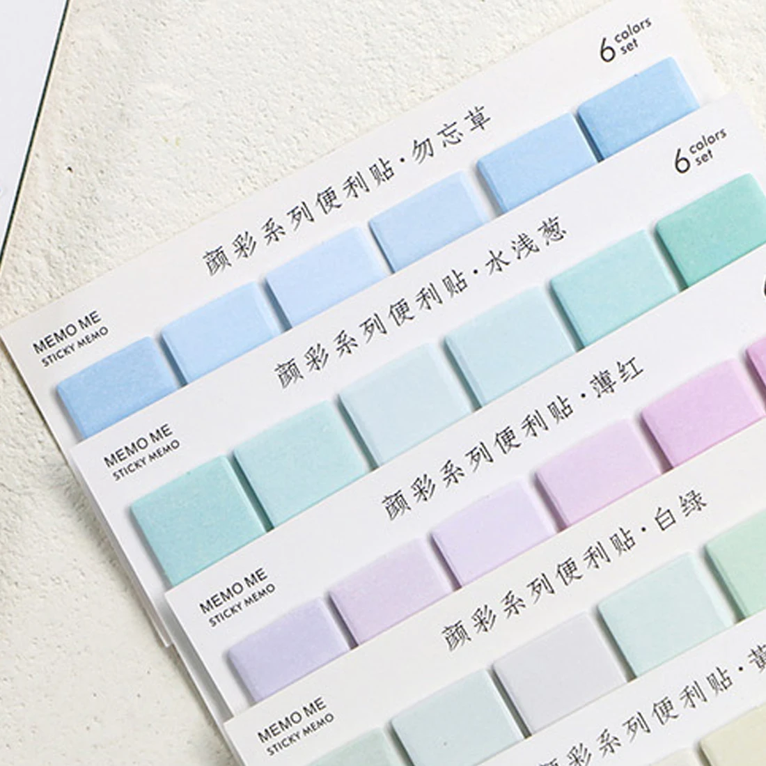 

Fantastic Message Note Post Desk Sticky Note 6 Colors Available Bookmark Page Flag School Supplies