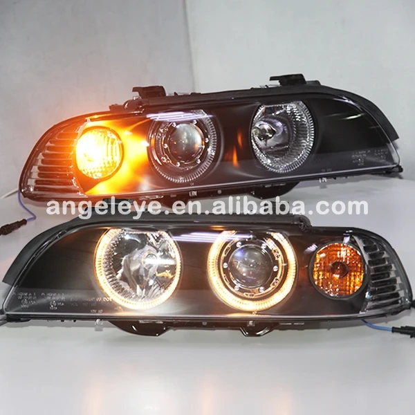 

FOR BMW E39 Angel Eyes LED Head Lights 1995-2003 year LF