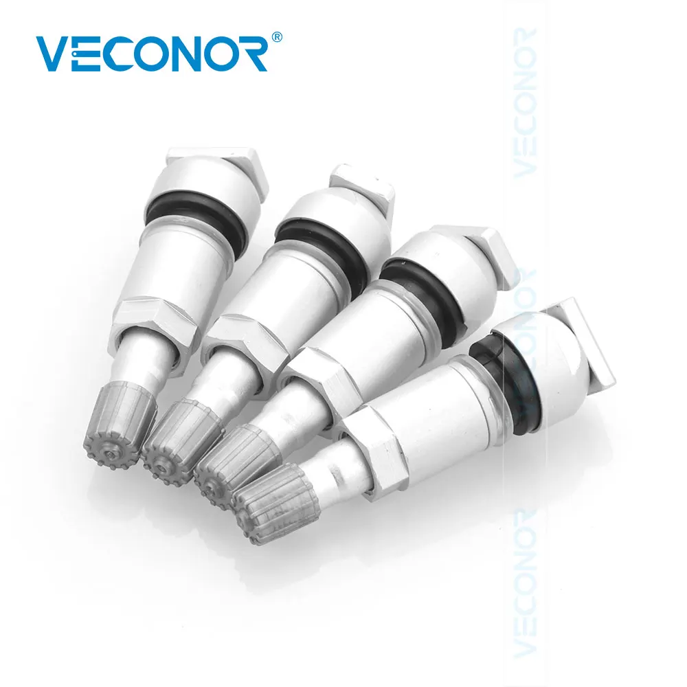 Комплект для ремонта штоков клапанов шин VECONOR 4 шт. TPMS подходит Jeep Land Rover Chrysler 200