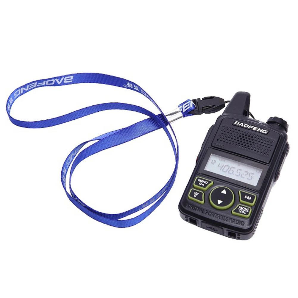 BAOFENG T1 MINI Two Way Radio BF-T1 Walkie Talkie UHF 400-470mhz 20CH Portable Ham FM CB Radio Handheld Transceiver