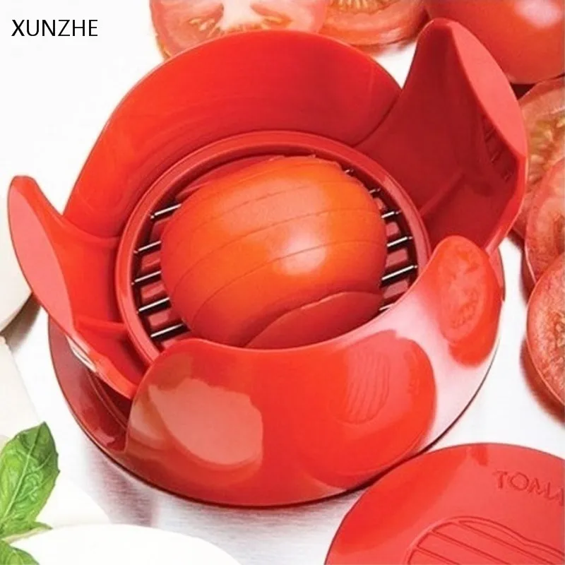 XUNZHE 1 шт., креативная кухонная машина для нарезки помидоров, фруктов, овощей, измельчителей, лука, грибов, колбасы, лимона, яйца, резак, слайсер