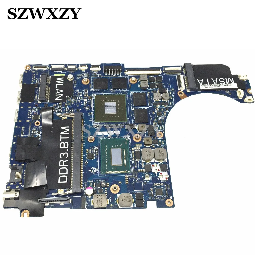 Для Dell XPS 15 L521X материнская плата для ноутбука CN-0M0YWH M0YWH LA-7851P с I7-3540M процессором GT640M