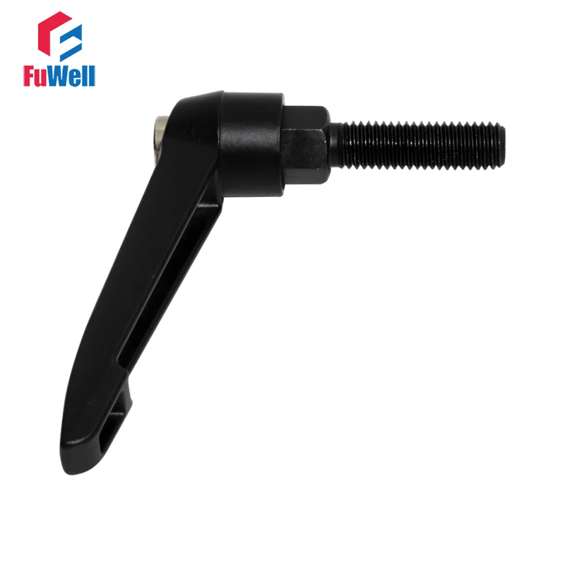 

M12 Male Thread Adjustable Handle Knob Adjustable Handle Lever 15/20/25/30/40/60/80mm Bakelite Machinery Clamping Lever Handle