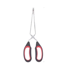 Ножницы типа портативный с длинной ручкой барбекю для улицы зажимы удобный гриль многофункциональный зажим для еды Кемпинг приготовления пищи