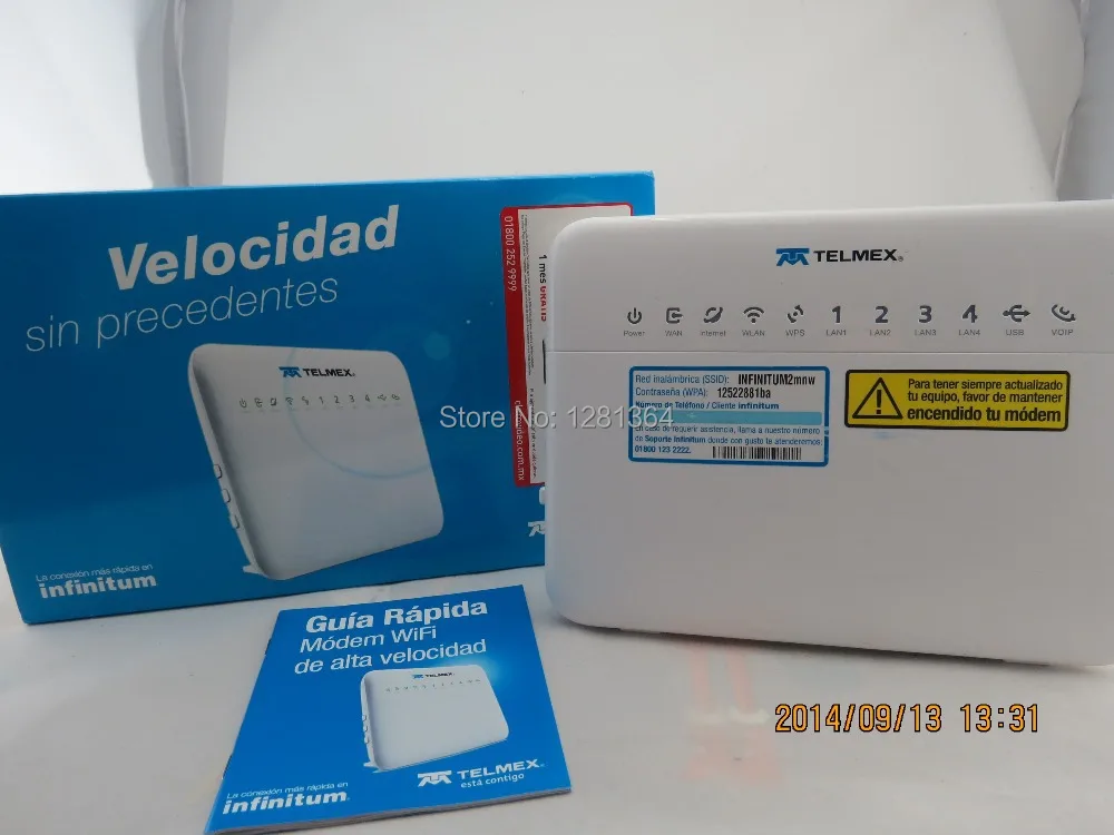 Huawei HG658d home gateway Router 300 M VDSL2 / ADSL2 en Routers