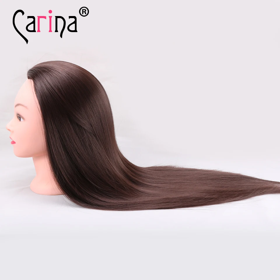 

Mannequin Head Hair Synthetic Maniqui Hairdressing Doll Heads Cosmetology Mannequin Heads Women Hairdresser Manikin