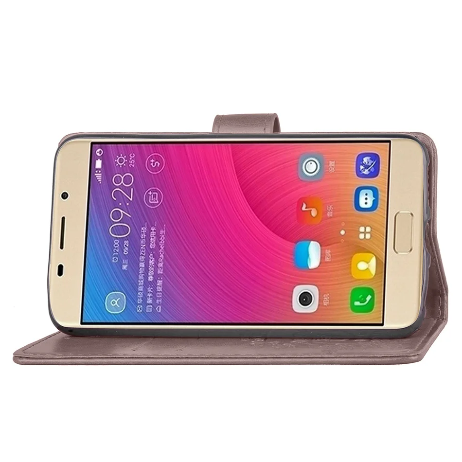 Кожаный флип кошелек Чехол подставка чехол для Asus ZC521TL Роскошные Чехлы мобильных
