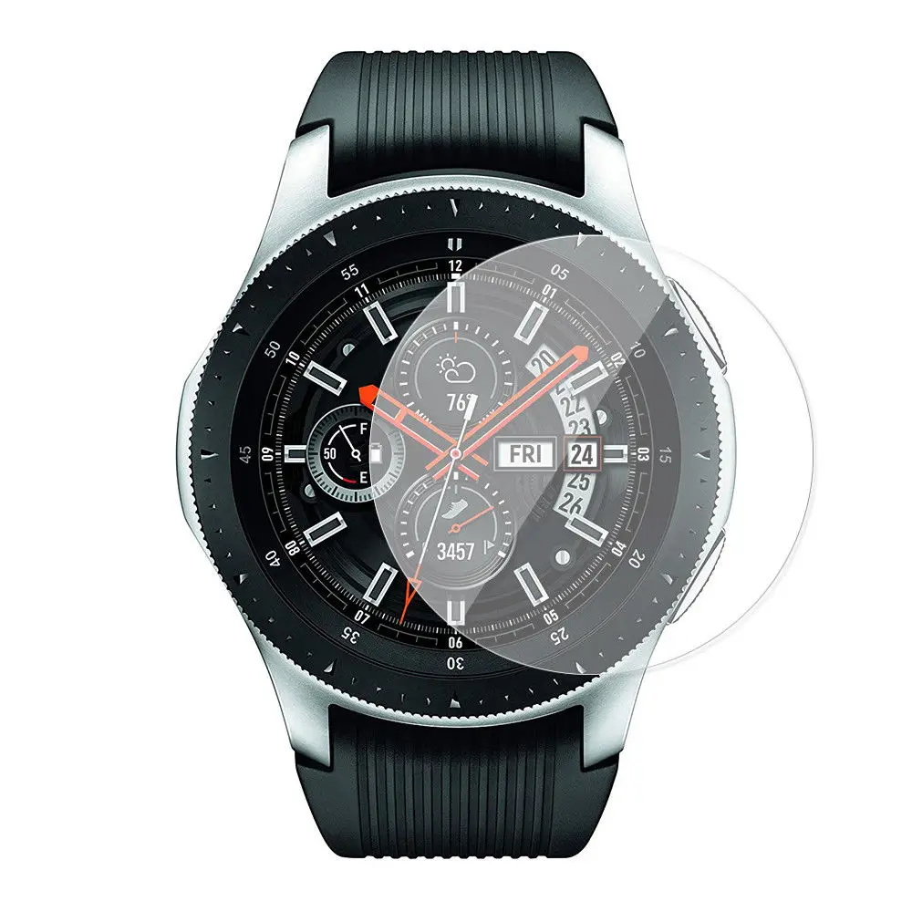 2 шт. защитная пленка из закаленного стекла для Samsung Galaxy Watch 46 мм 42 мм|Защита экрана