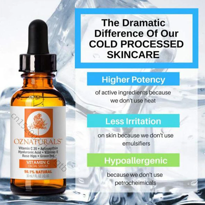 

Ultra Brightening Spotless Oil Advanced Vitamin C20 Serum Hyaluronic Acid Skin Repair Essence Oil Brightening Skin Essence 30ml