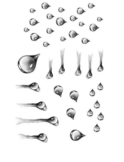 

3D water drop Clear Stamp for Scrapbooking Transparent Silicone Rubber DIY photo album/Card Making A1561