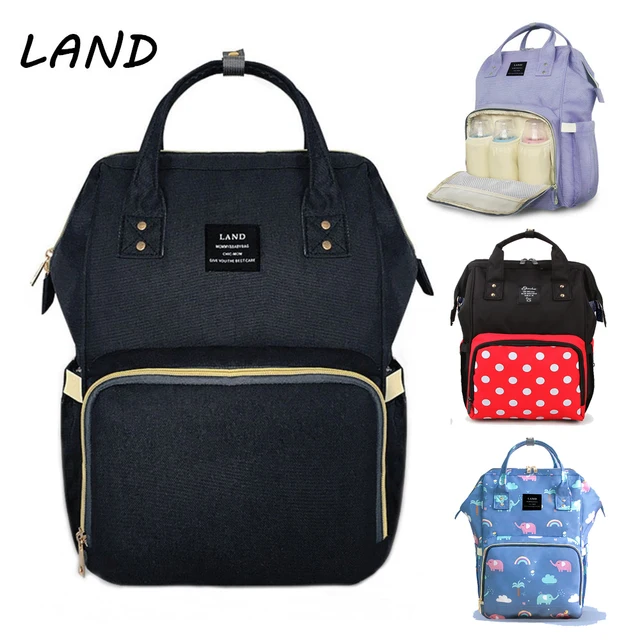 Land Diaper Bag Backpack Fashion Mummy Maternity Bags For Mother Land Diaper Bag Backpack Fashion Mummy Maternity Bags For Mother Large Waterproof Baby Care Ny Changing