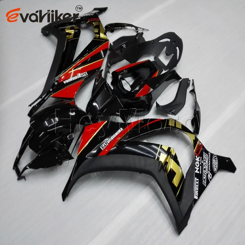 Обтекатель из АБС пластика для ZX10R 11 13 2011 2012 болты + окрашенная фиолетовая