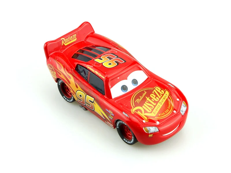 Оригинальные машинки disney Pixar 3 Lightning McQueen 1:55 масштабная модель полученная литьем под давлением металлическая машина модле милые игрушки для детей Подарки