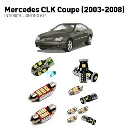 Светодиодные Внутренние огни для Mercedes CLK coupe 2003-2008 13 шт. Led Автомобильные фары комплект освещения автомобильные лампы Canbus