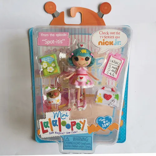 Новое поступление 3 дюймовые оригинальные MGA куклы Lalaloopsy и аксессуары, упакованные в коробку, для девичьего игрушечного домика каждый Uniqu3