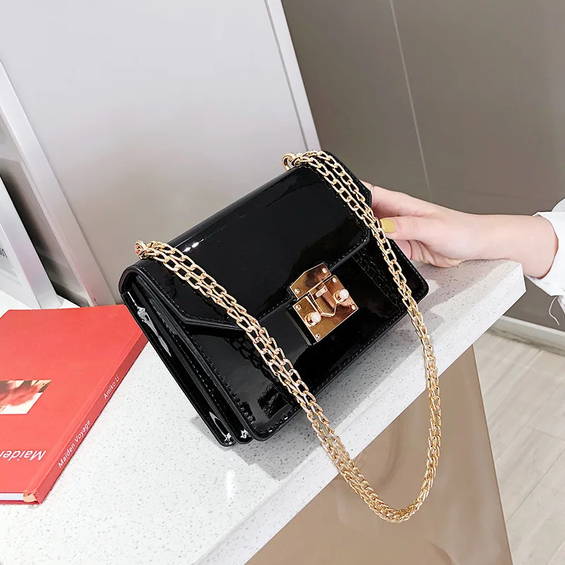 

Mini Brand Design Flap Chain Sling Messenger Crossbody Bag Women PU Leather Shoulder Handbag Satchel Shopping Messenger Bags