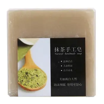 

Deep Cleaning Matcha Handcrafted Soap Moisturizing Oil Control Soap 100g
