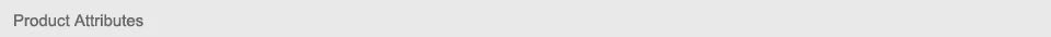 Product attribute Title