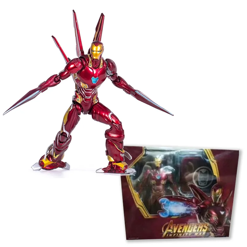 

S.H.Figuarts Avengers Infinity War Mark Mk 50 Iron Man Nano Weapon Set toy ironman Action Figure