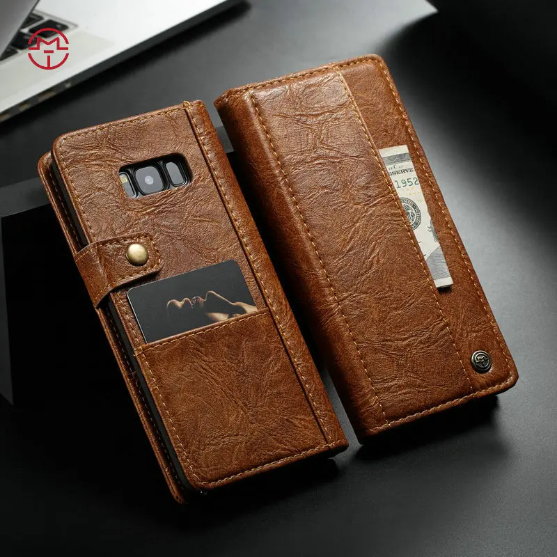 

CaseMe Flip Case for Samsung Galaxy Note 8 Business PU Leather Card Pocket Cover Wallet Case for Samsung Galaxy S7 edge S8 Plus