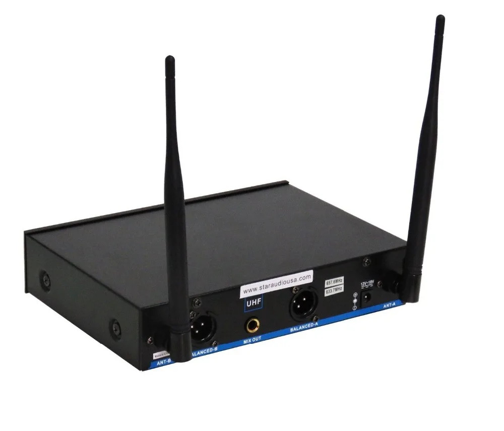 church club hand held uhf microphone system mic
