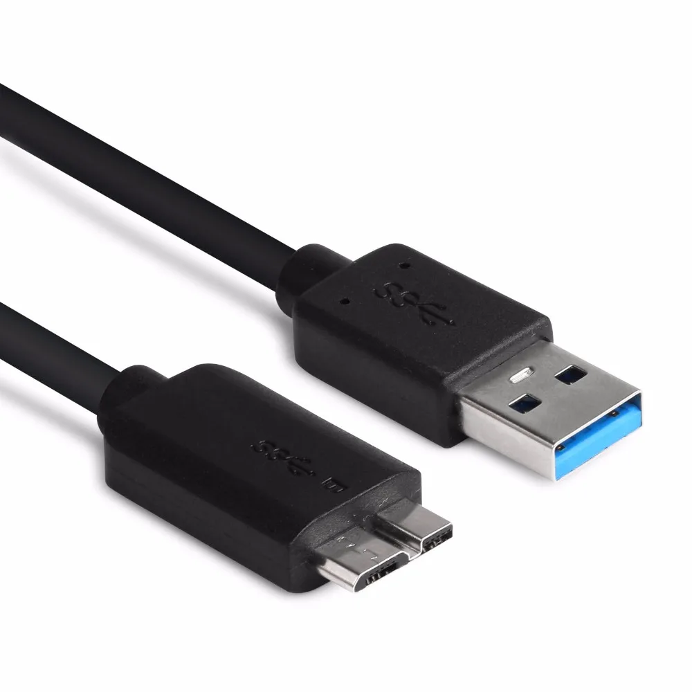 FORNORM USB 3,0 Male A to Micro B адаптер для кабельного шнура конвертер с внешним кабелем питания для переносной Жесткий диск 50 см