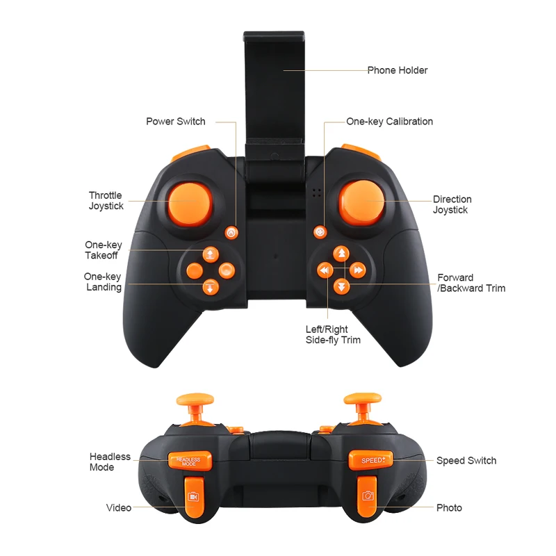 XT-1 Foldable FPV Selfie Drone 480P 720P 1080P WIFI HD Camera Wide Angle Folding RC Quadcopter Toy Altitude Hold VS X12 E58 Dron