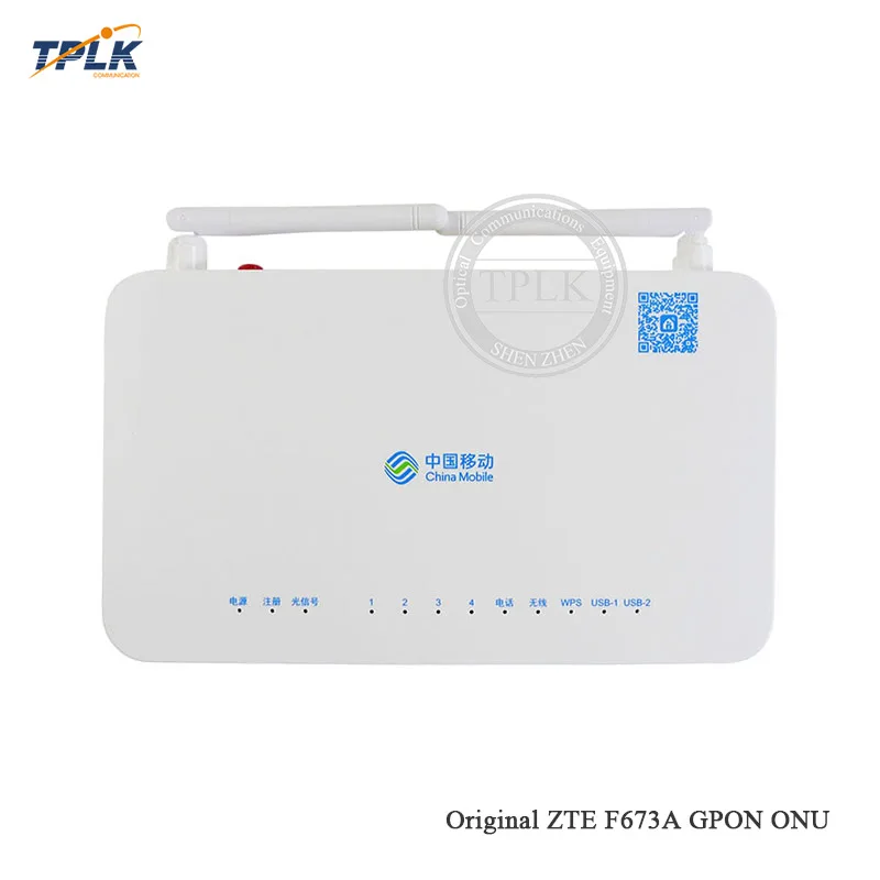 100% оригинальная новая английская прошивка ZTE f673A GPON ONU ONT 4GE + USB WIFI заводская цена