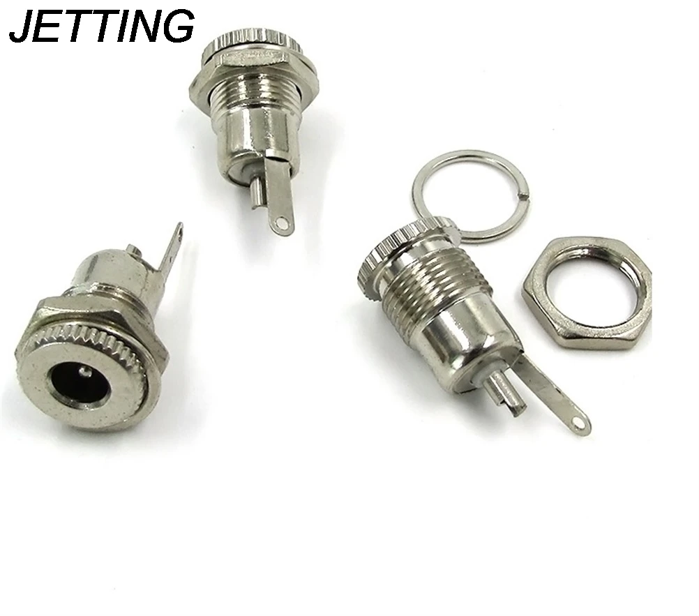 Conector De Enchufe De Alimentación De CC, 10 Piezas, DC025M, 3