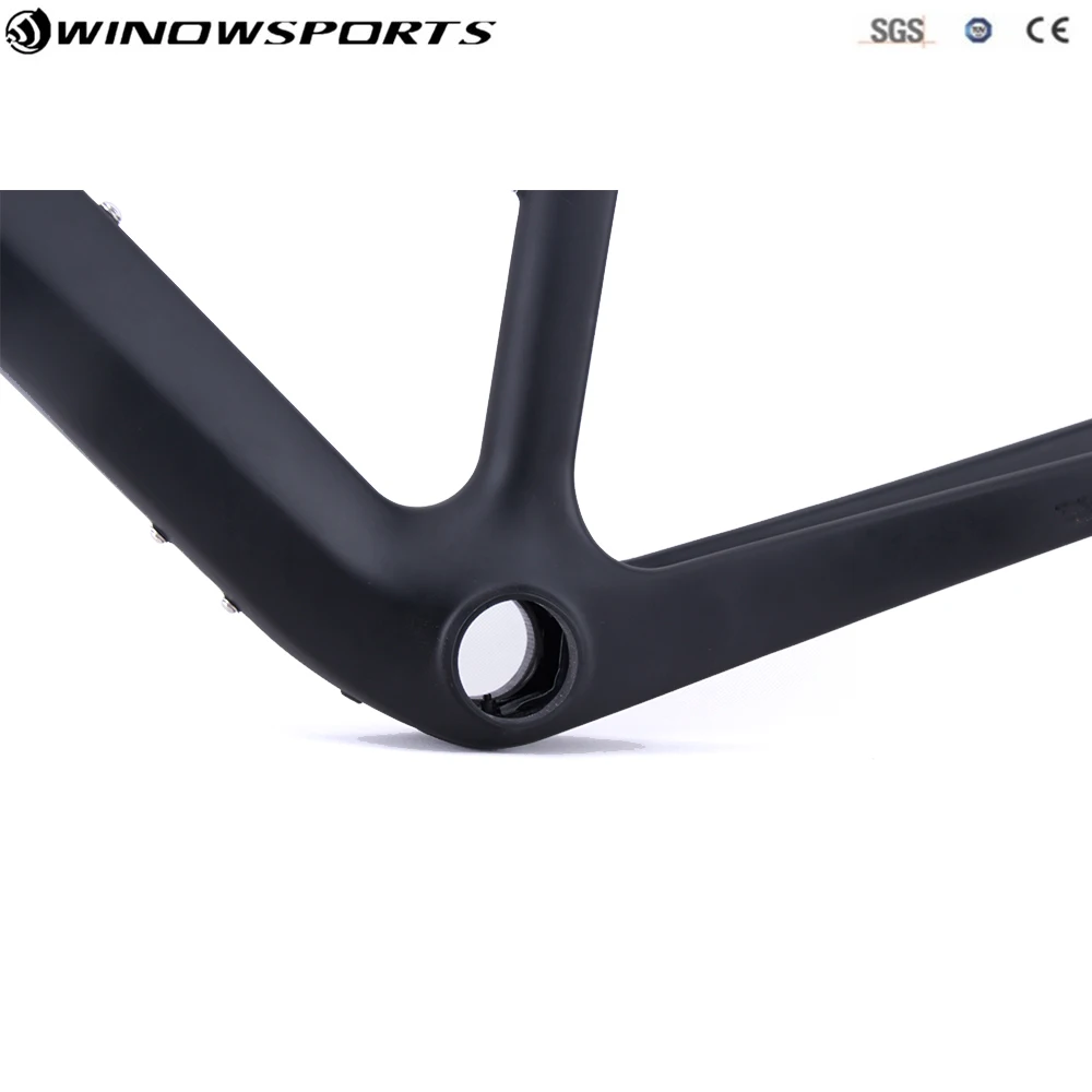 Excellent 2018 T800 Full Carbon Road frame UD BB386 Road Frameset Matte Di2 Mechanical Carbon Frame Fork SeatPost Headset Clamp 3