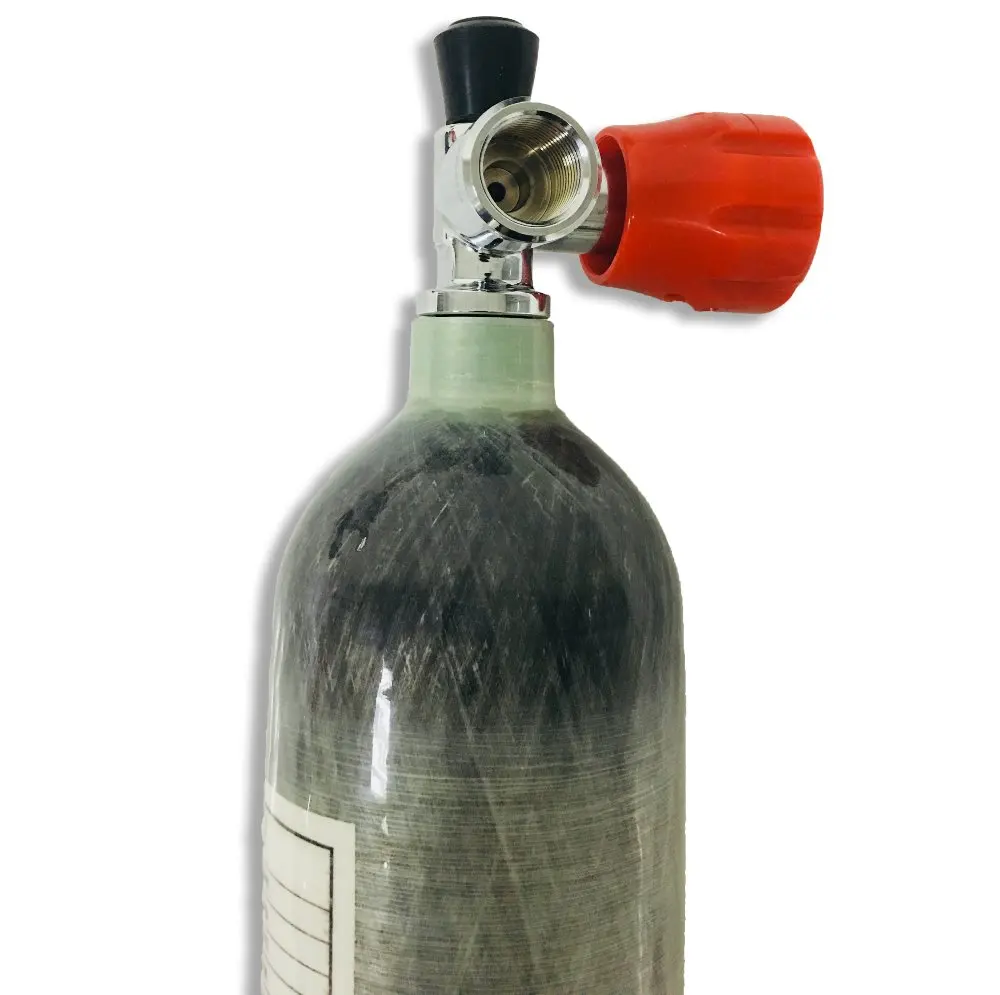 AC121711 2L CE Mini Scuba Diving Gas Cylinder Scuba Diving Tank Airforce Condor Part Cylinder Compressed Air Scuba Tank 4500Psi