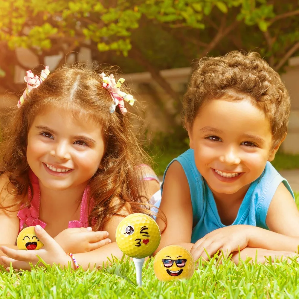 2019 New Champkey Deluxe Emoji Golf Balls Set of 16,Premium Dual-Layer Professional Practice Golf Balls. 2019 New Champkey Deluxe Emoji Golf Balls Set of 16,Premium Dual-Layer Professional Practice Golf Balls.