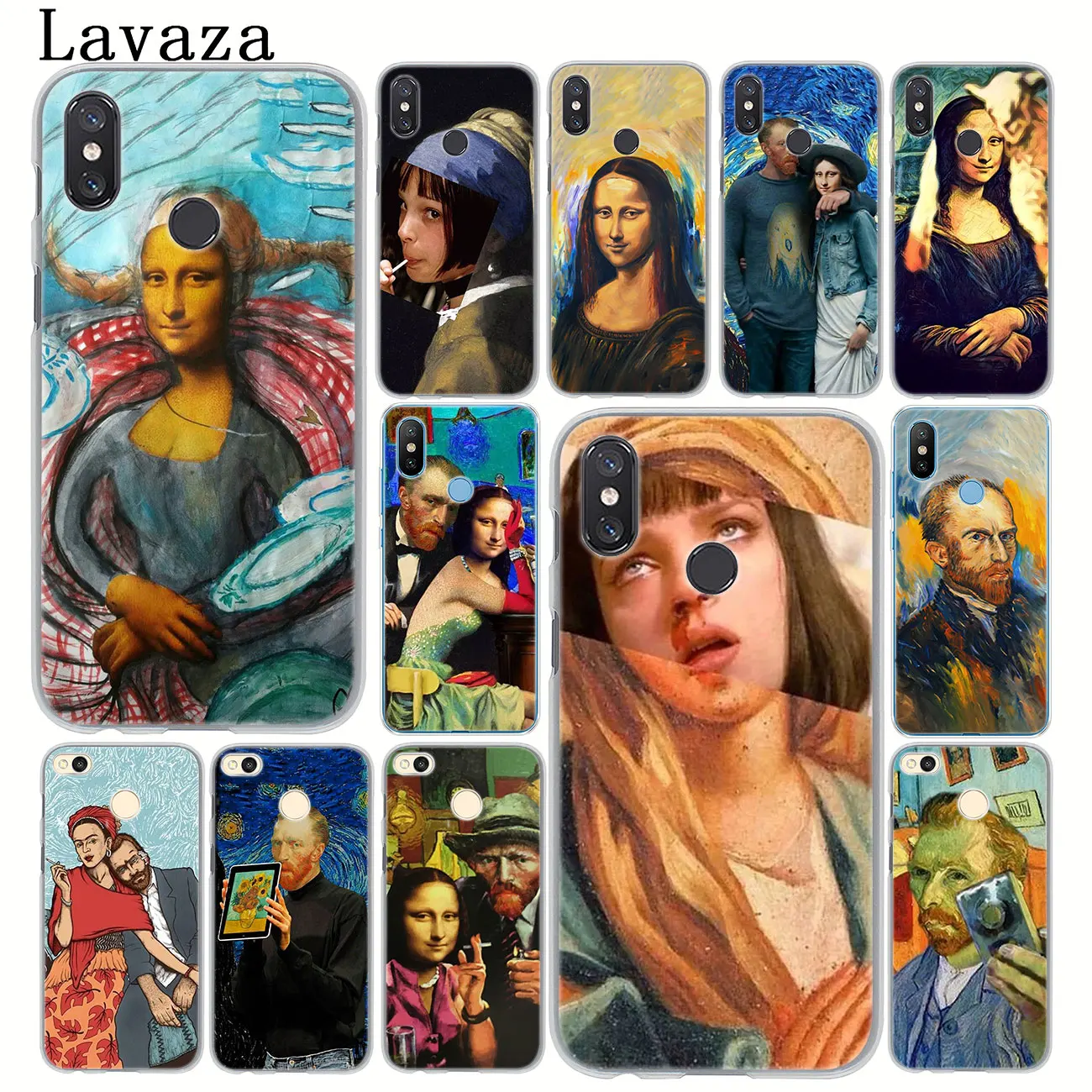Забавный чехол Lavaza Van gogh Starry Mona Lisa для Xiaomi MI 9 9T A3 Pro CC9 CC9E 8 SE A2 Lite A1 pocophone f1 6X MAX
