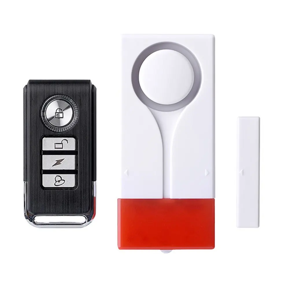 

Anti-theft Home Remote Control Sound & Light Door Magnetic Alarm Sensor System For Home Security Tool