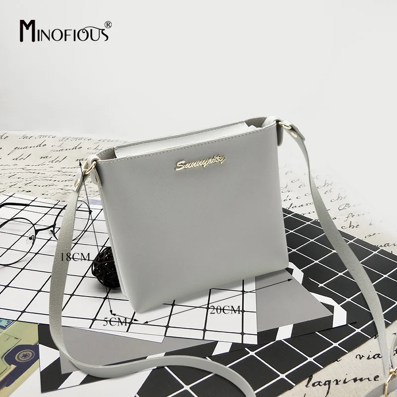 MINOFIOUS Fashion Casual Phone Coin Shoulder Bag Small Women PU Leather Messenger Bags Solid Clutch Zipper Crossbody Mini Bag MINOFIOUS Fashion Casual Phone Coin Shoulder Bag Small Women PU Leather Messenger Bags Solid Clutch Zipper Crossbody Mini Bag